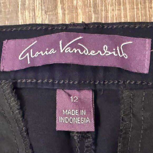 Gloria Vanderbilt Amanda Trouser Pants – Size 12S - Picture 13 of 14